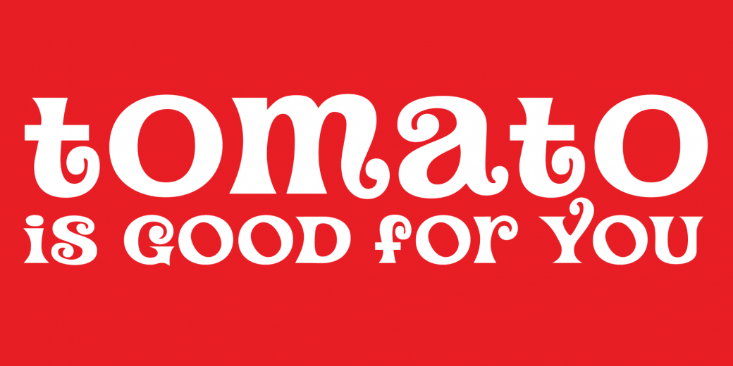 Example font Tomato #1